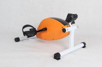 Small rehabilitation type magnetic control exercise bike