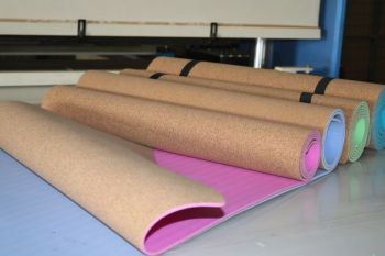 Cork TPE yoga mat
