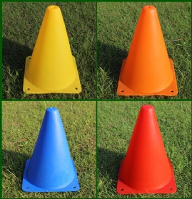 football training equipment cones